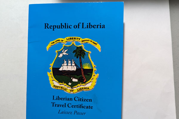 Liberian Laissez Passer